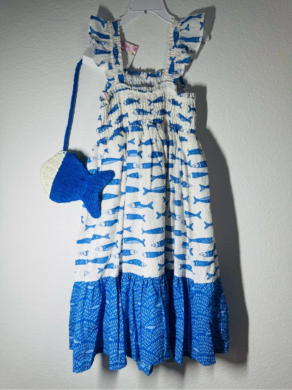 Sigrid Olsen smocked sundress